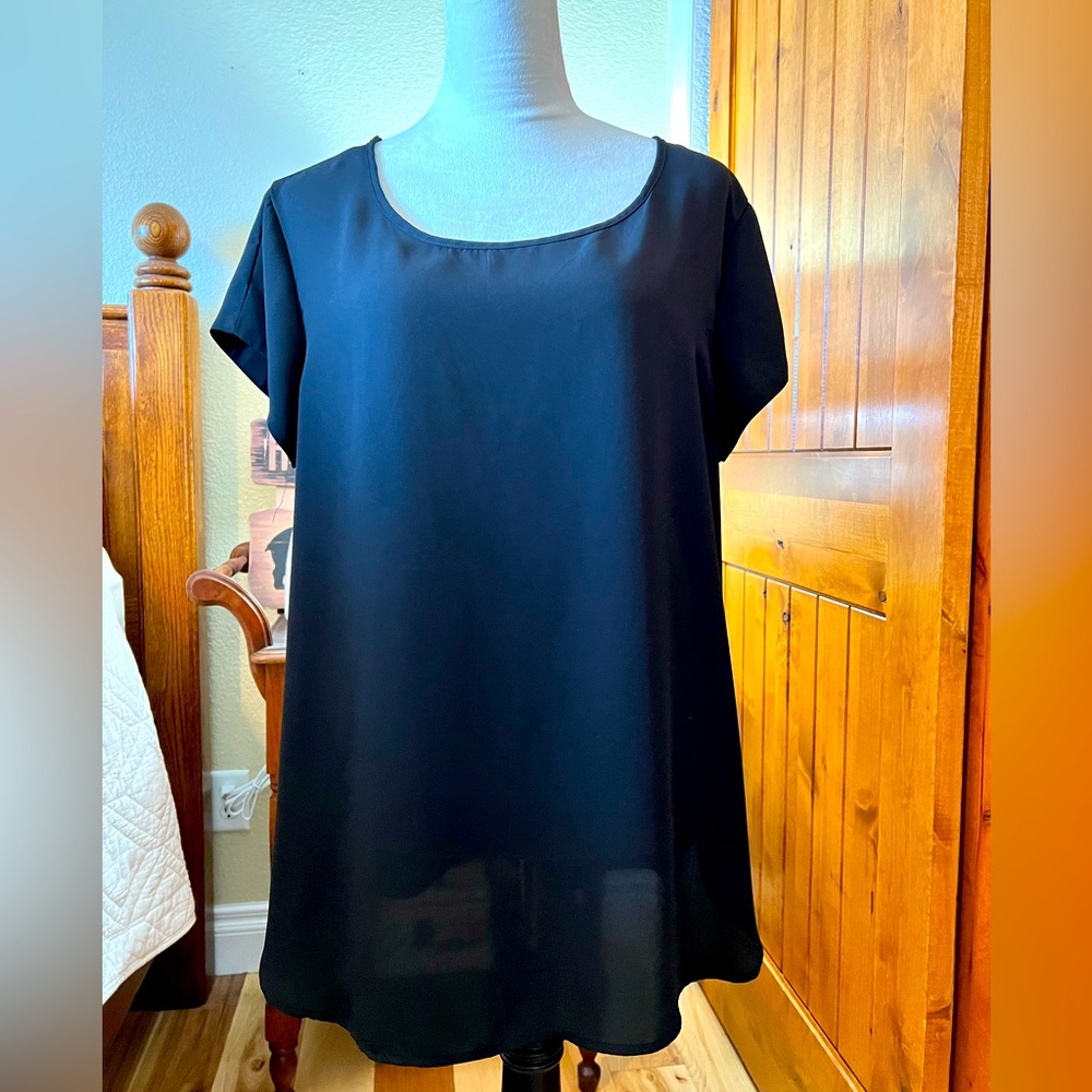 Cute black blouse